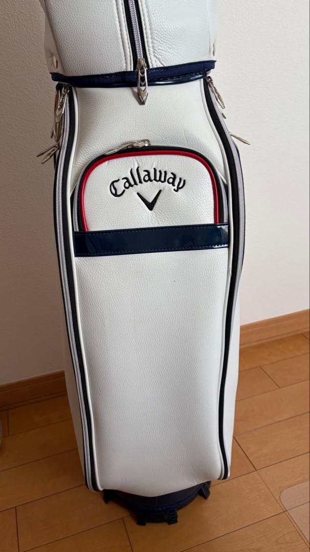 【美品】Callaway キャディバッグ トリコロールカラー