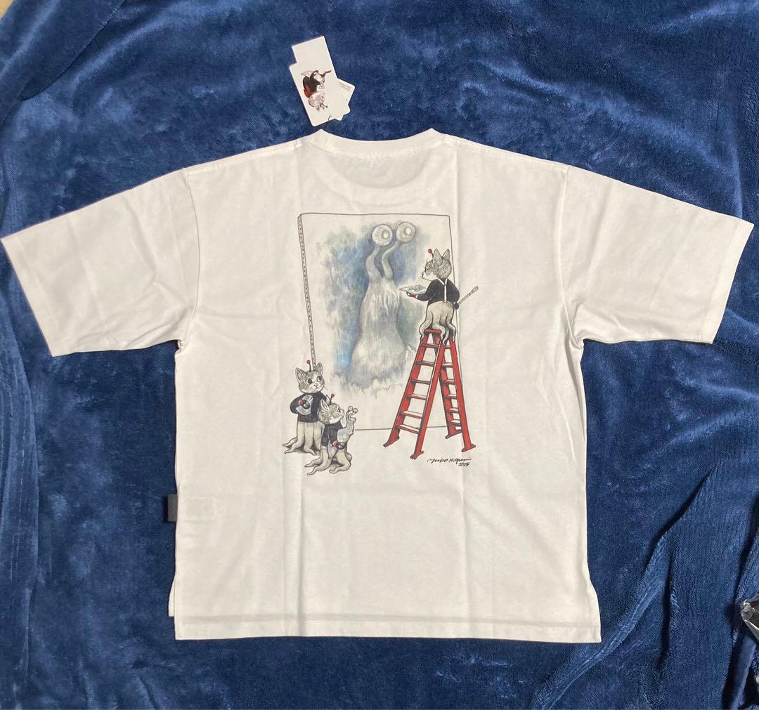 グラニフ ヒグチユウコ　ウルトラマンシリーズ ビッグシルエットTシャツ 白 新品