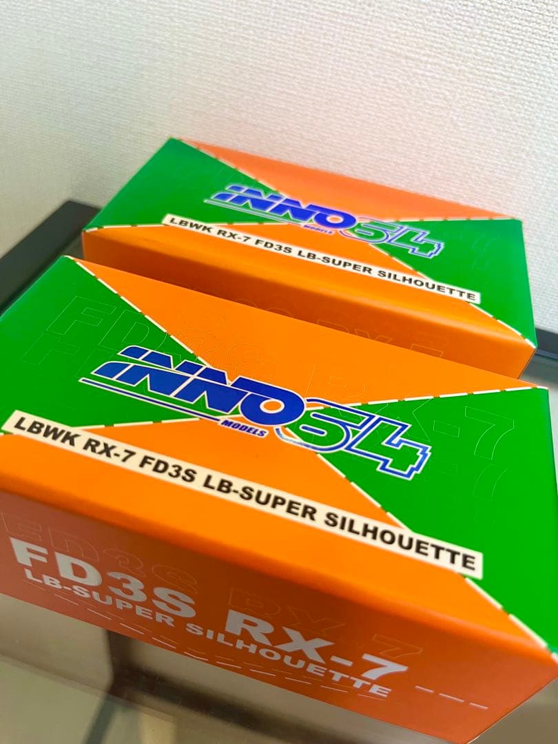 ミニカー INNO64 LBWK RX-7 LB-SUPER SILHOUETTE