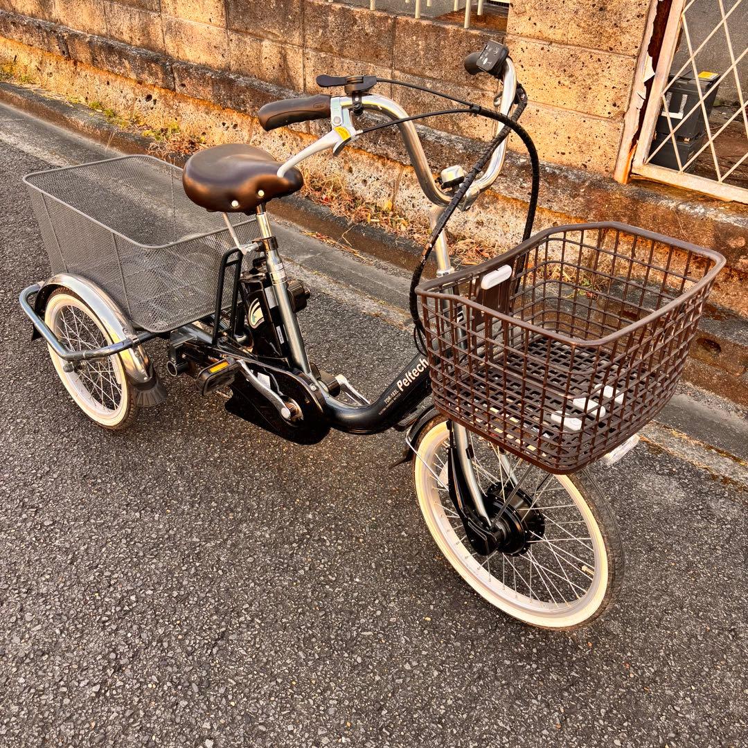 電動アシスト自転車◇三輪ワゴン◇PELTECH◇