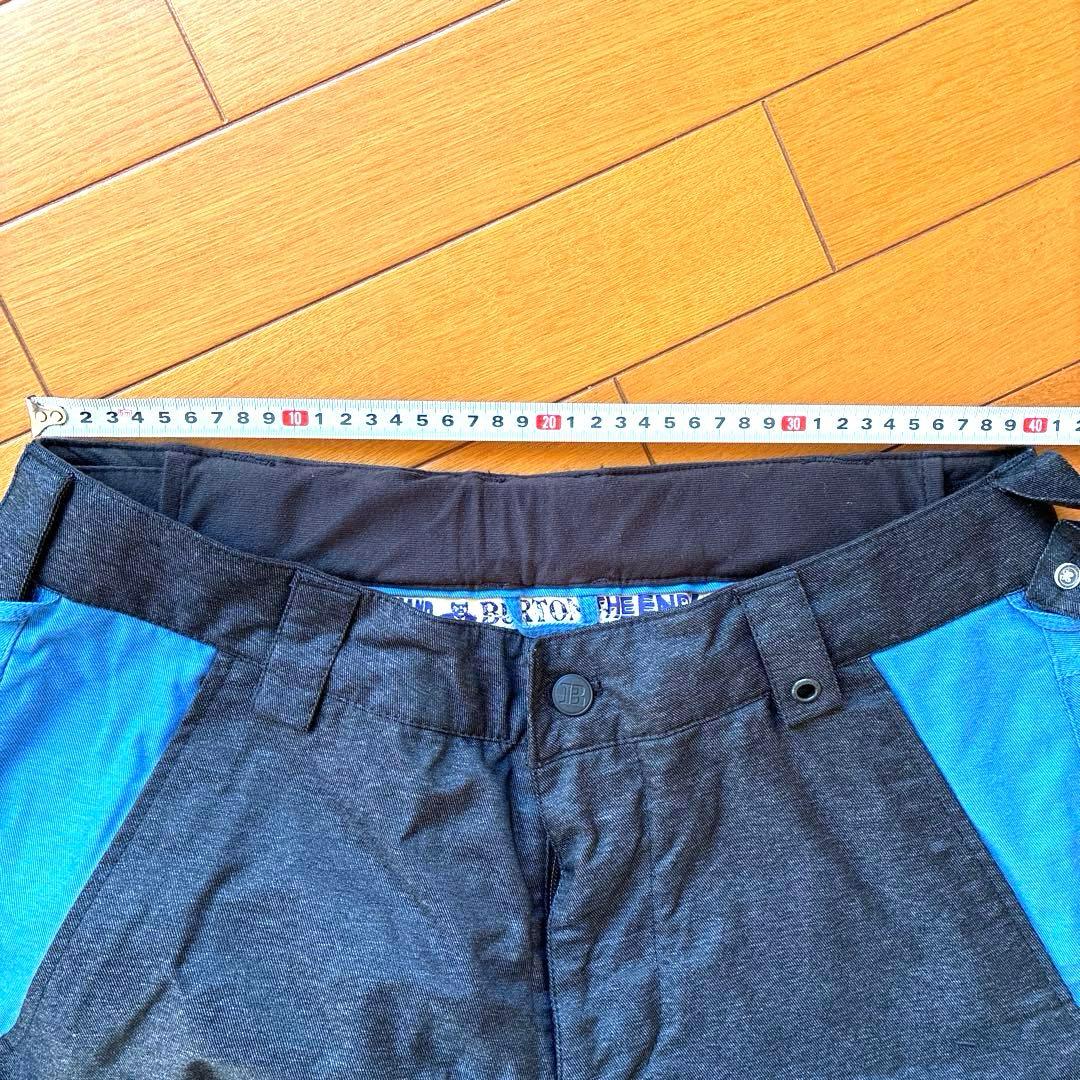 【極美品】BURTONバートン スノーボードパンツ スノボウェア　デニム風　M