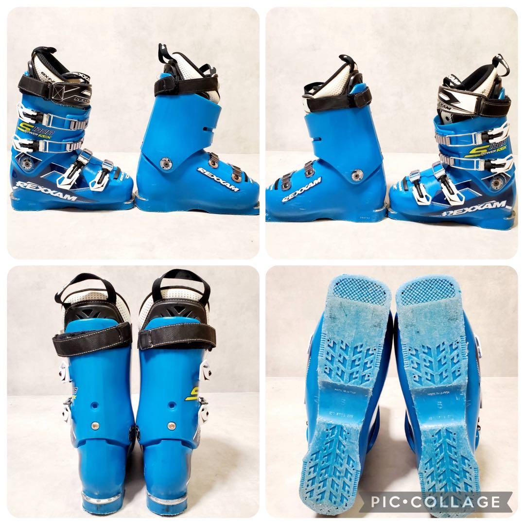 【スキー4点セット】ROSSIGNOL 162cm REXXAM 25cm