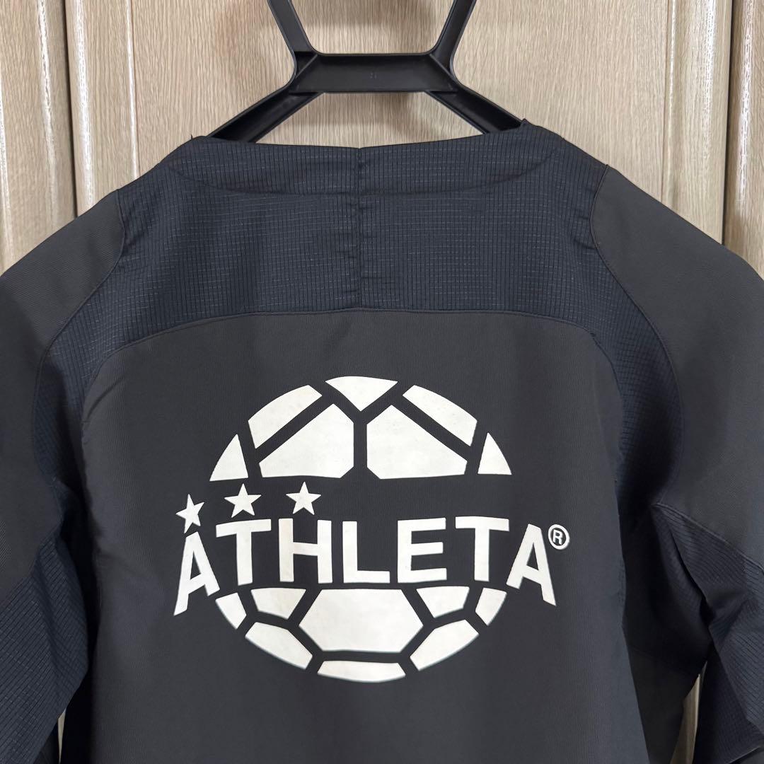 【セットアップ】ATHLETA ピステ上下セット Mサイズ/ブラック×ホワイト