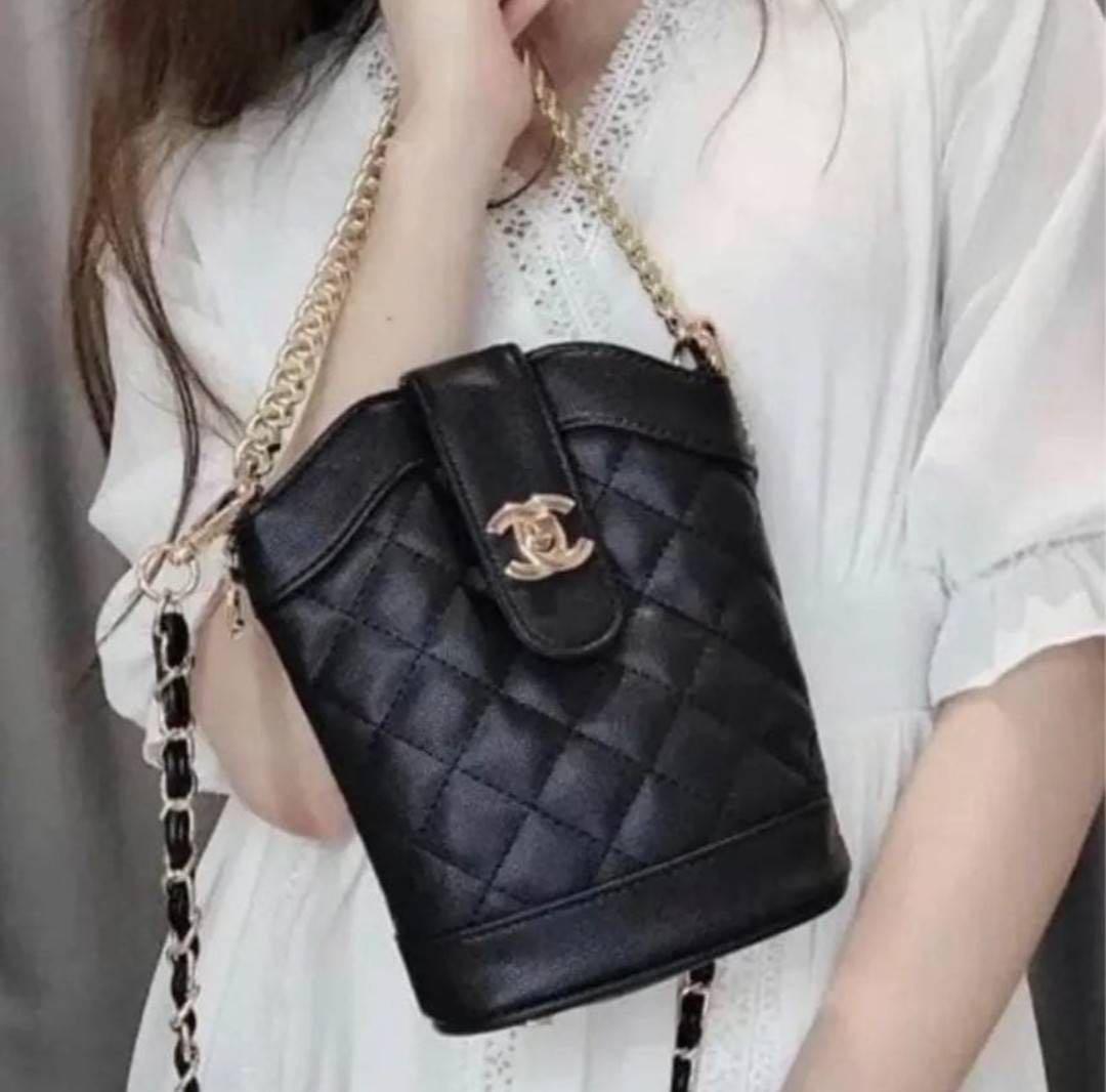 CHANEL シャネル ノベルティ キルティング2way ショルダーバッグ
