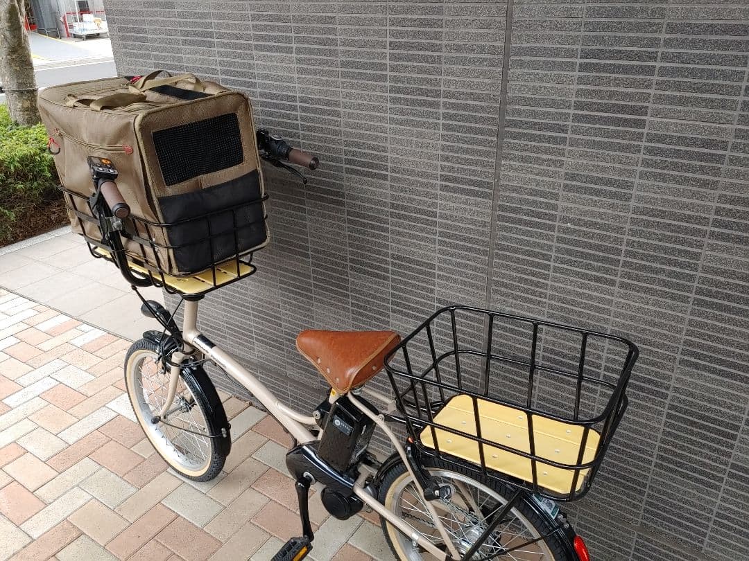 ペット乗せ Panasonic グリッター 電動自転車