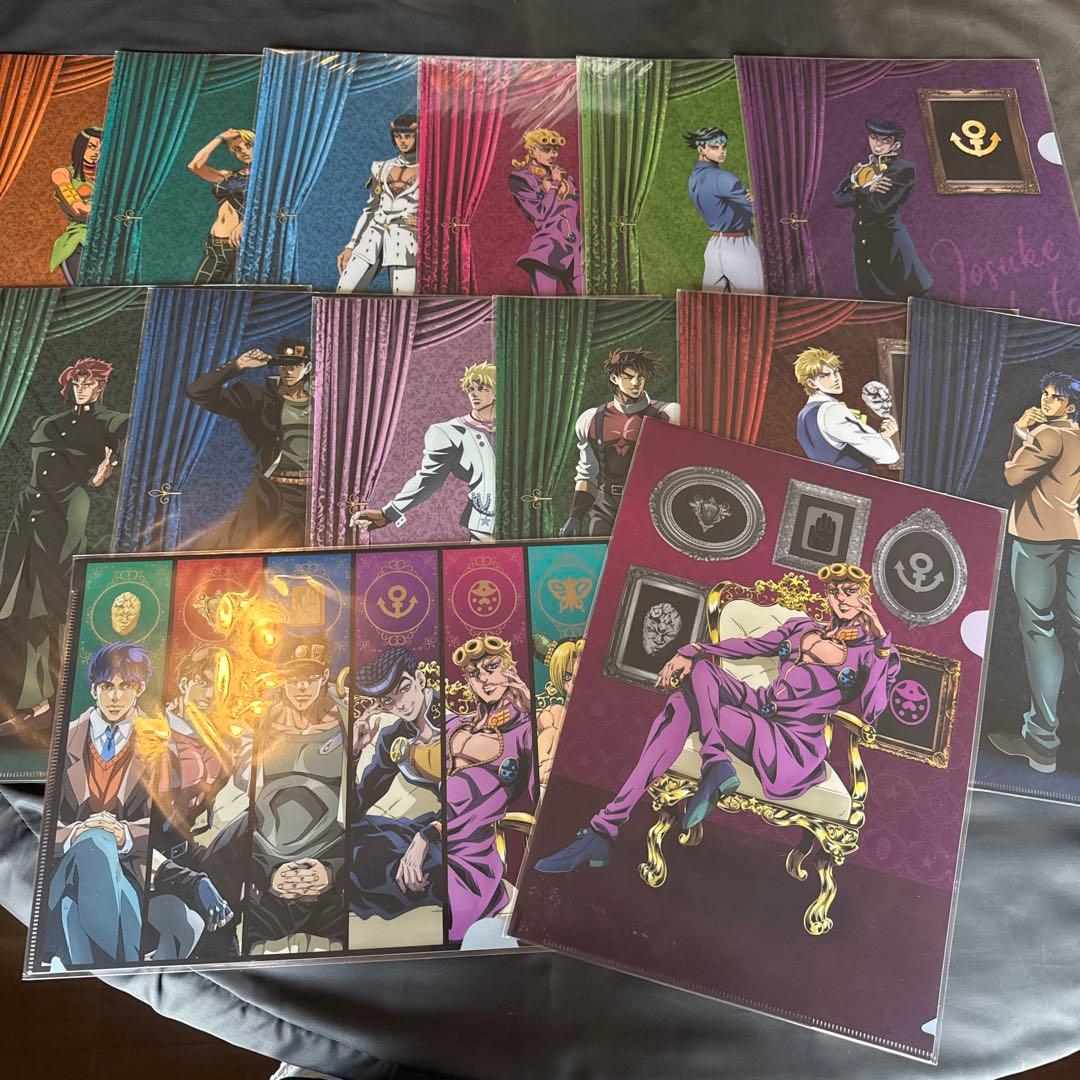 ジョジョの奇妙な冒険 ジョジョワールド2 クリアファイル コンプセット➕おまけ