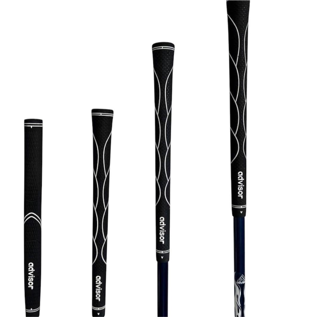 良品☆advisorメンズ用ゴルフクラブフルセット初心者キャディバッグ付