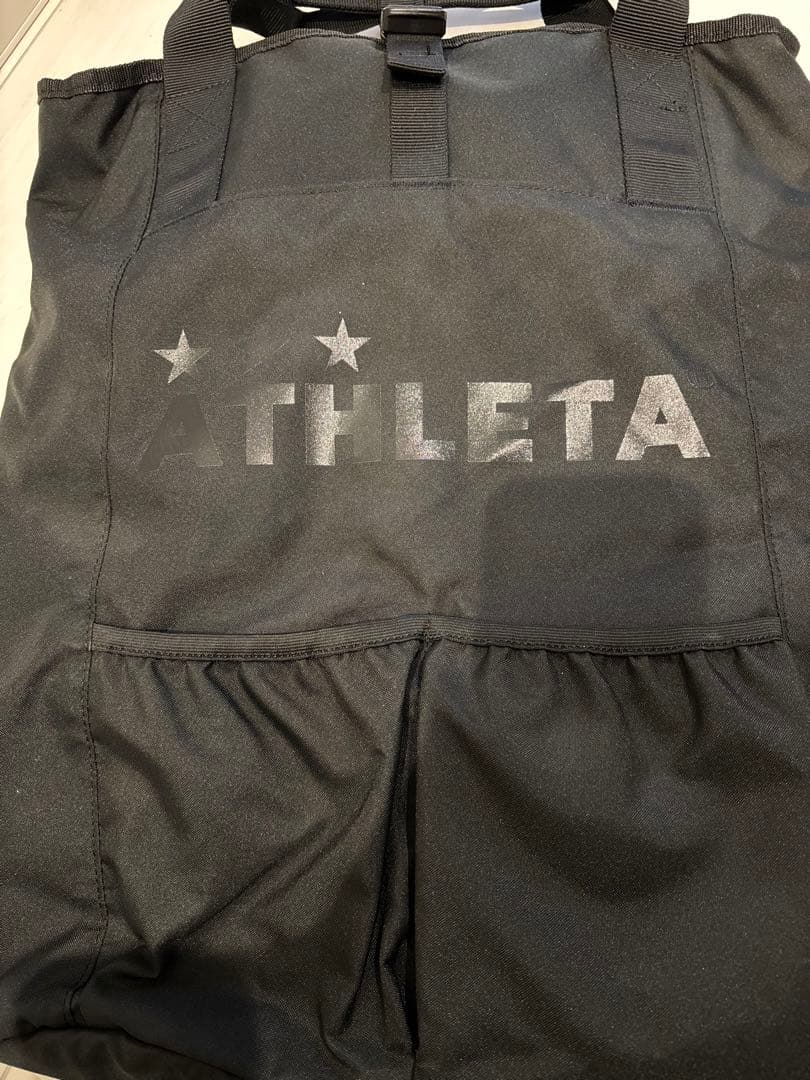 ATHLETA ブラック バックパック　新品・未使用リュック