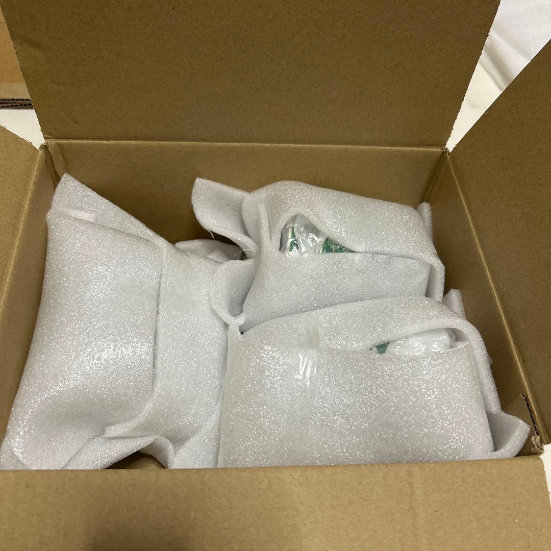 有田焼　雅東窯　緑彩唐草　小皿　湯呑み　５枚セット　豆皿　輪花皿　色絵　和食器