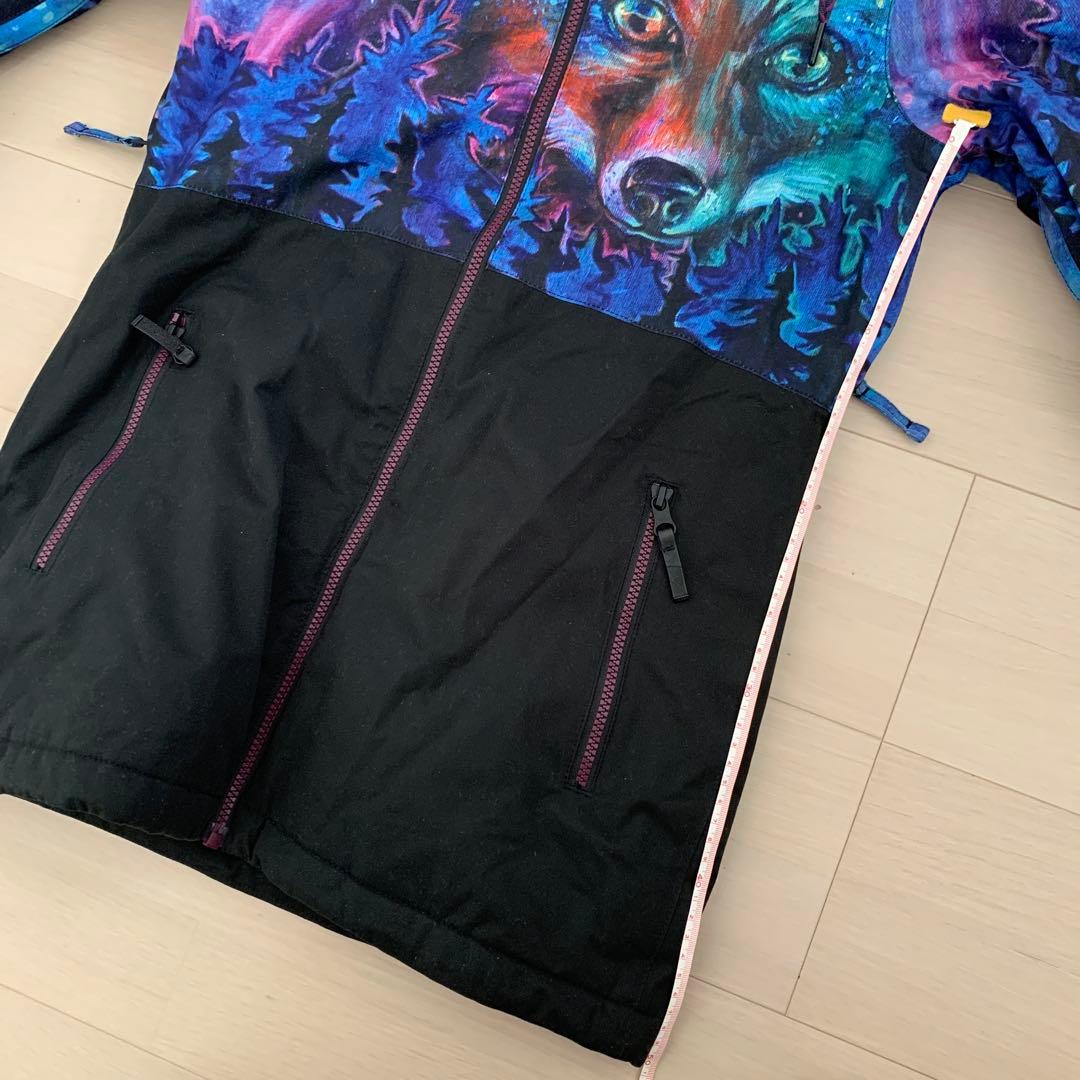 VOLCOMオオカミグラフィック ジャケット アウター　XSサイズ　タグ付未使用