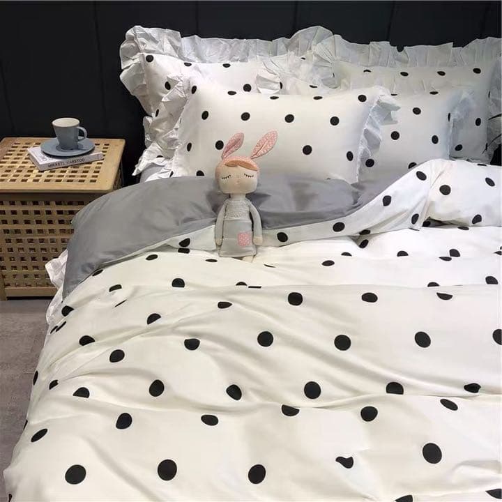 なめらか肌触り寝具カバーセット掛け布団カバーベッドスカート枕カバーセット