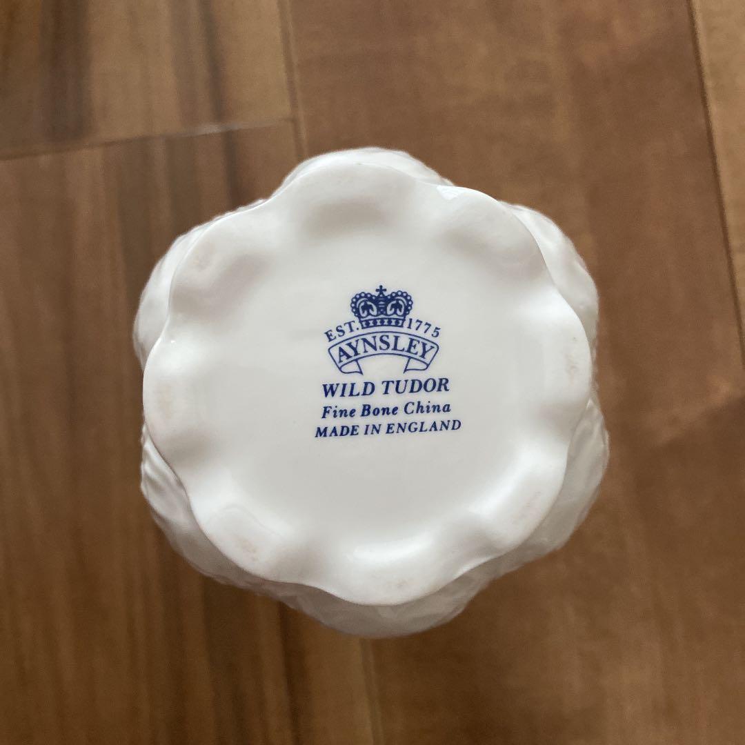 エインズレイ　花瓶　Vase  イギリス　英国