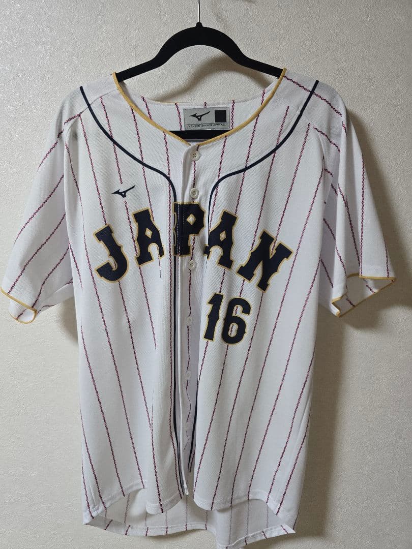 大谷翔平 16 WBC　プリントユニフォーム　フリーサイズ