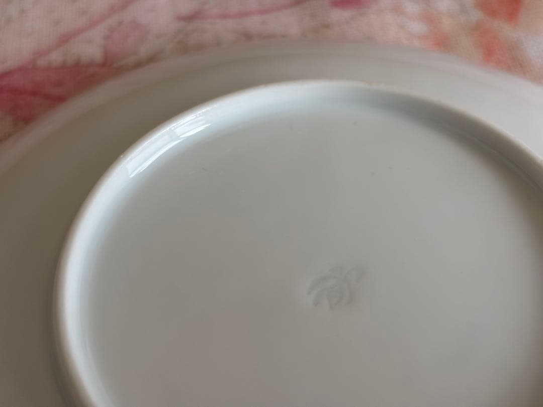香蘭社　紫陽花プレート大皿取り皿７点セット