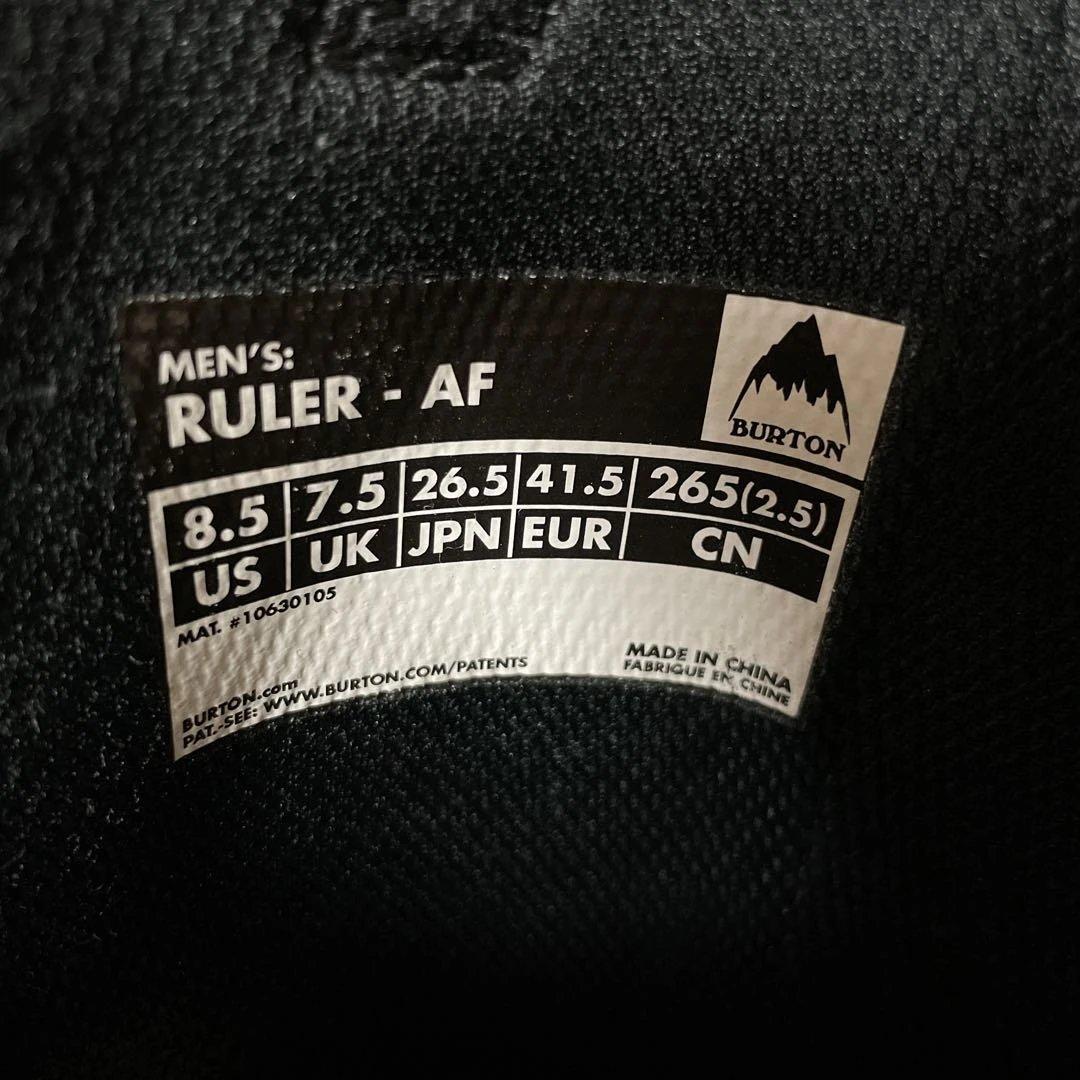 BURTON スノボブーツRULER-AF 26.5cm