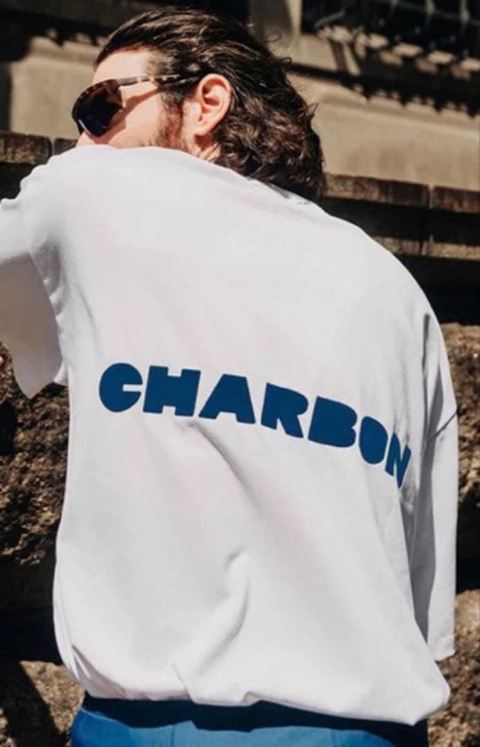 陸上用シャツ charbon BACK LOGO DRY BIG T-SHIRTS