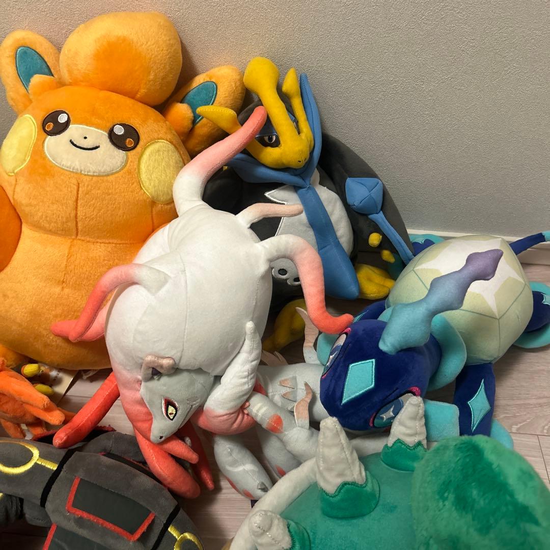 大きなポケモン ぬいぐるみセット 8体