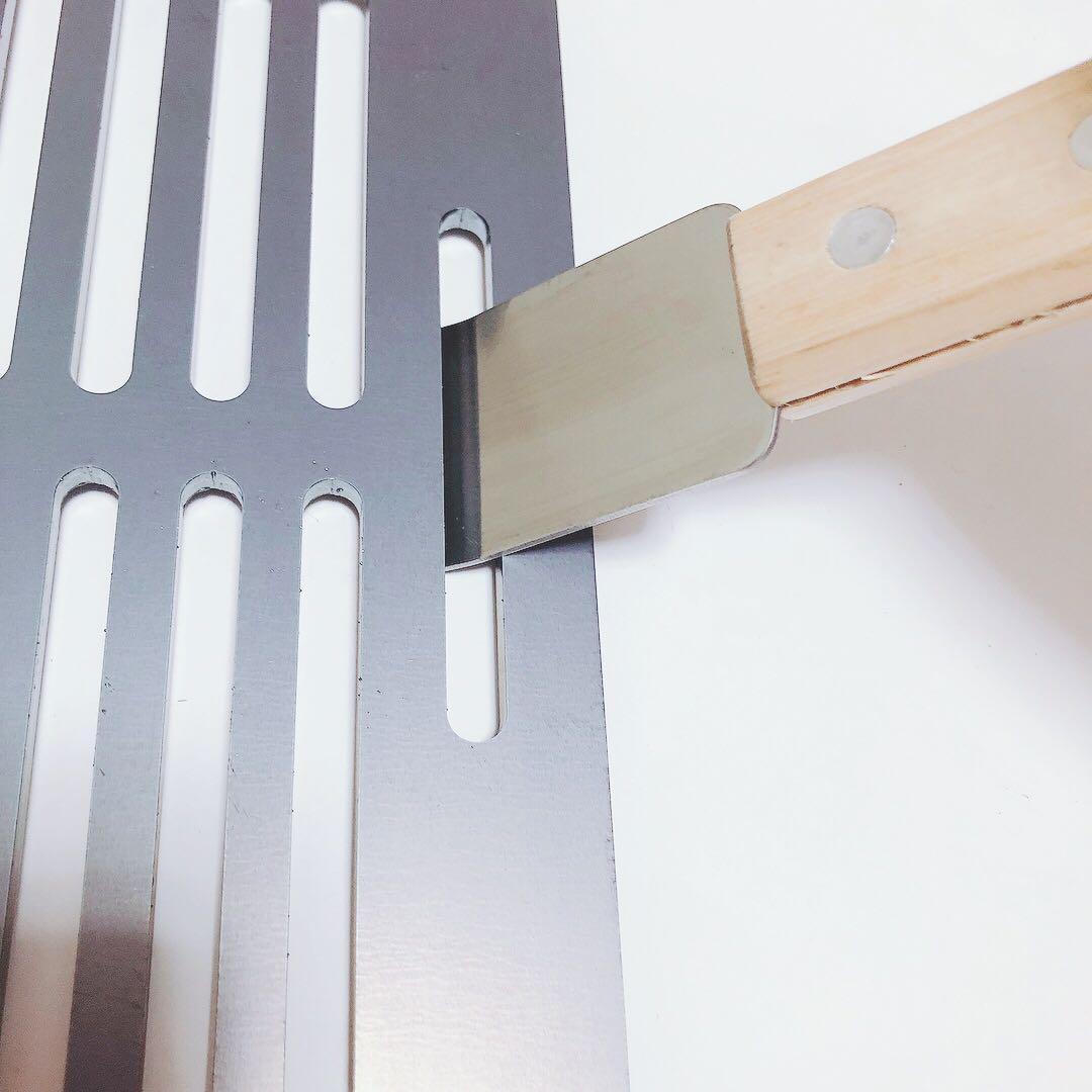 鉄板 １枚 ヘラ付 コールマン【板厚4.5mm】Sale BBQ