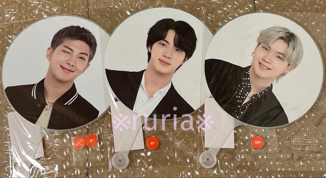 BTS PTD うちわ 7枚セット 新品未開封 公式品