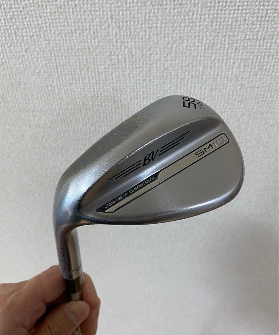 タイトリスト　ボーケイ　SM10 58° Mグラインドレフティ　カスタムシャフト