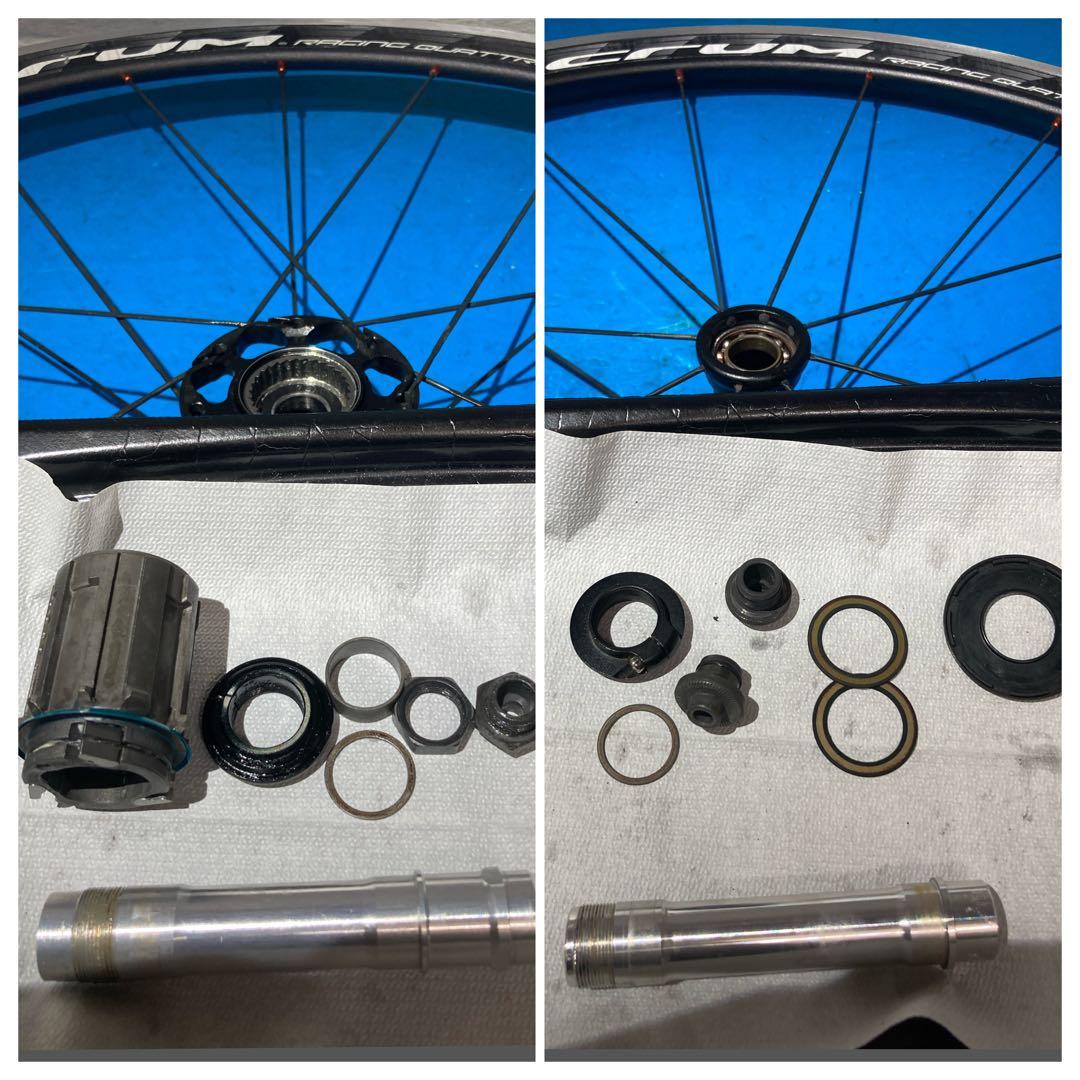 ★メンテ済 FULCRUM RACING QUATTRO シマノ10sフリー