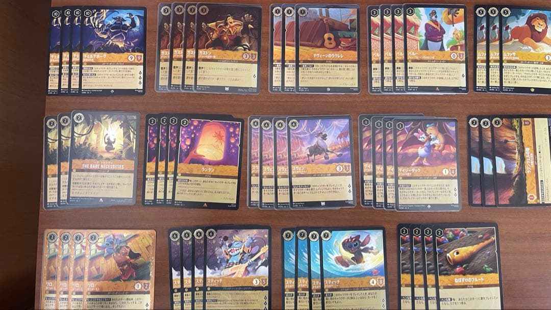 ディズニーロルカナ　　引退品　デッキ＋全種類パーツ