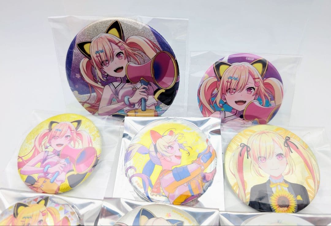 夢限大みゅーたいぷ 仲町あられ 缶バッジ10点セット BanG Dream!