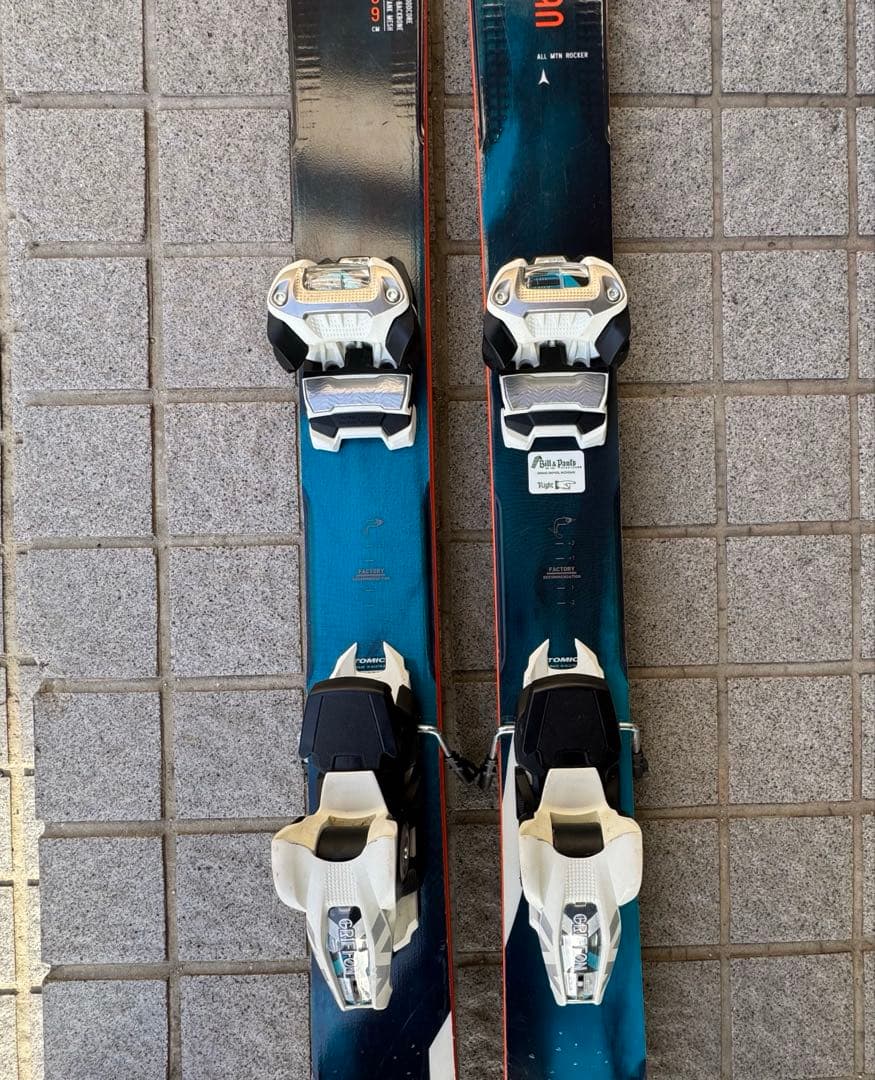 【美品】Atomicアトミック スキー板 Vantage 90 169cm