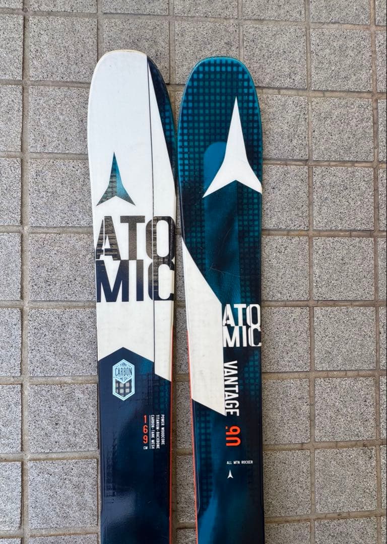 【美品】Atomicアトミック スキー板 Vantage 90 169cm
