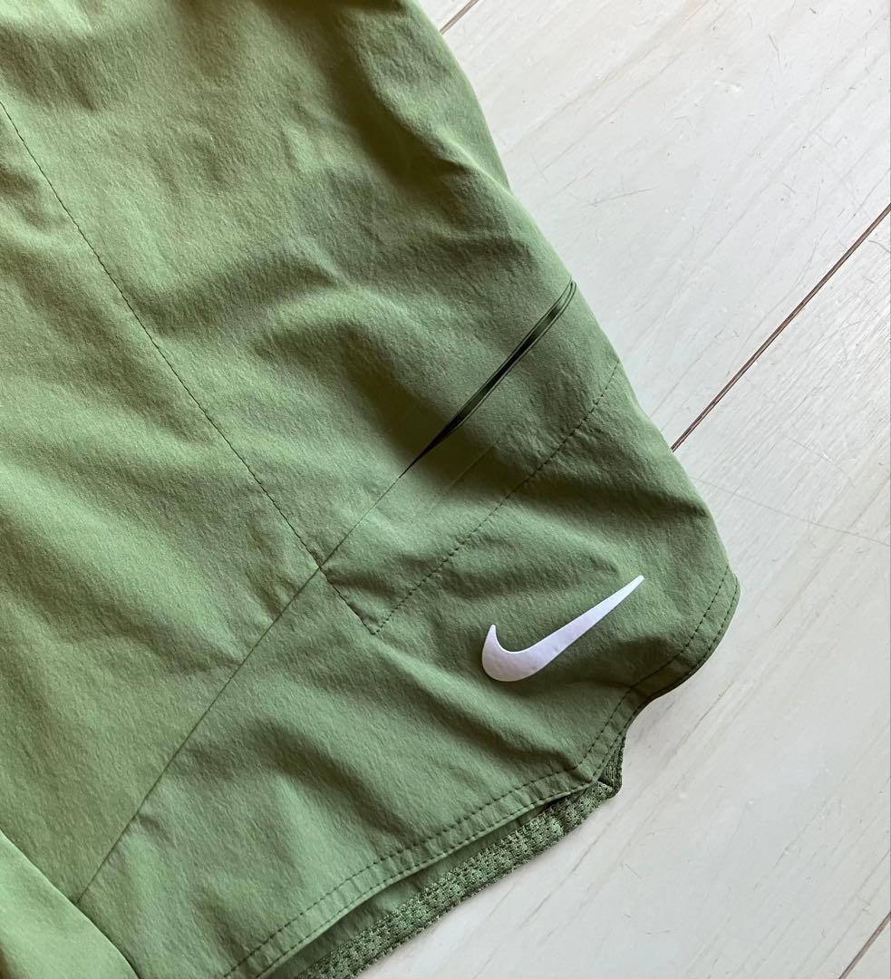 りんごママNIKEナイキ オリーブ/カーキ アドバンテージショートパンツS