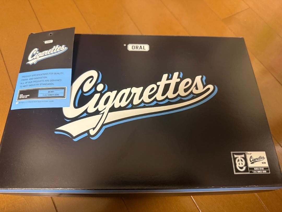 THE ORAL CIGARETTES 　オーラル　BKW!!ベースボールシャツ
