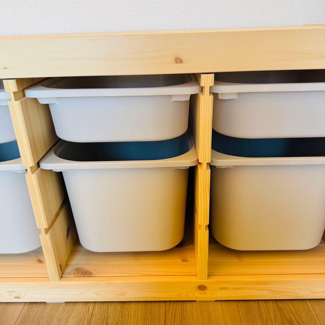 【送料無料】IKEA トロファスト おもちゃ箱 棚 シェルフ 収納ボックス