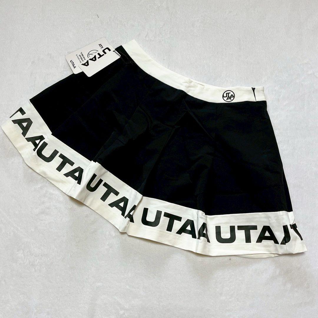新品　UTAA　ユタ　ゴルフ　トップス＆スカートセット　ブラック　M