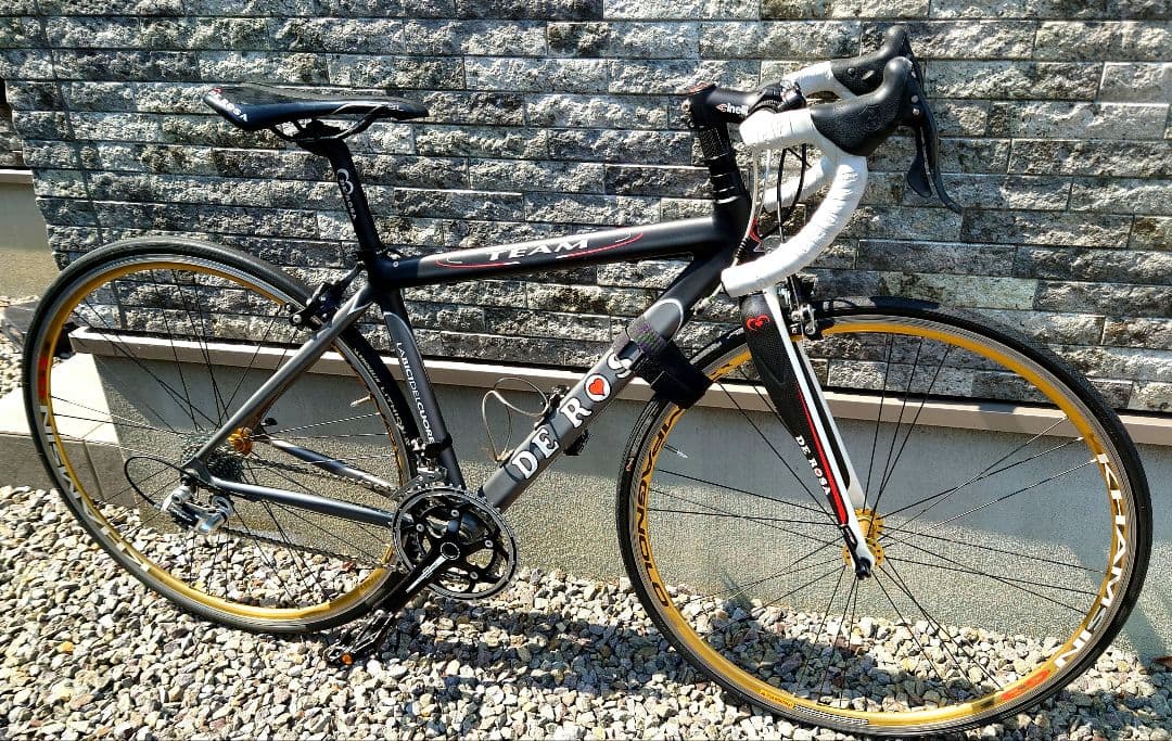 【週末限定値下げ中】DE ROSA TEAM ロードバイク グレー/ブラック
