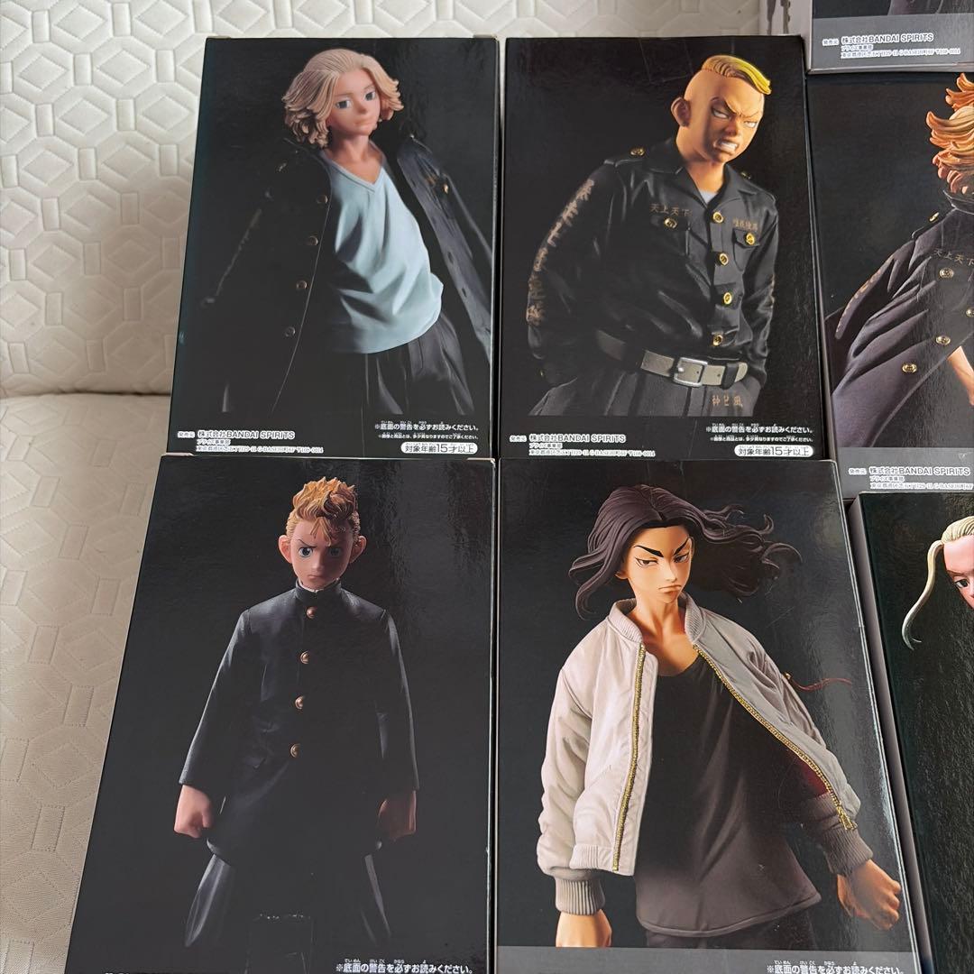 東京リベンジャーズ フィギュア 9体セット　マイキー　ドラケン　他
