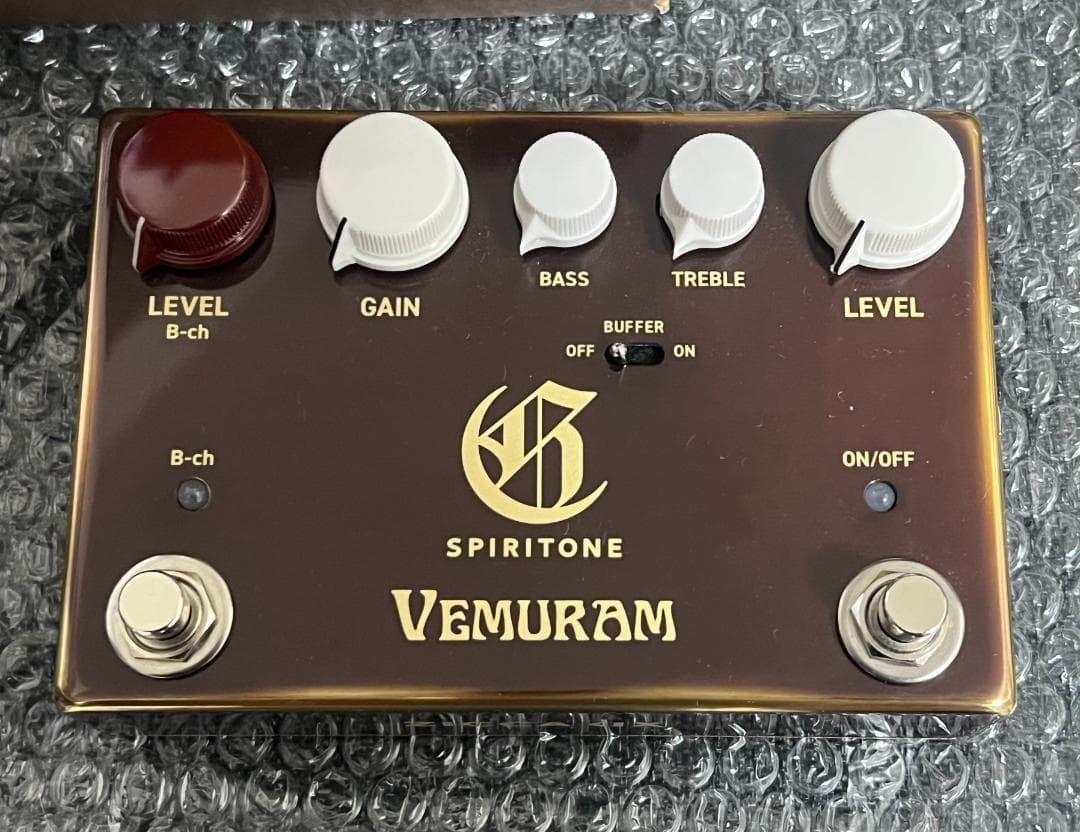 Vemuram ヴェムラム SPIRITONE オーバードライブ Char