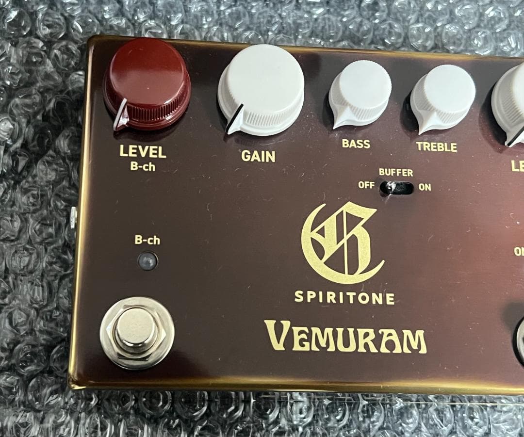 Vemuram ヴェムラム SPIRITONE オーバードライブ Char