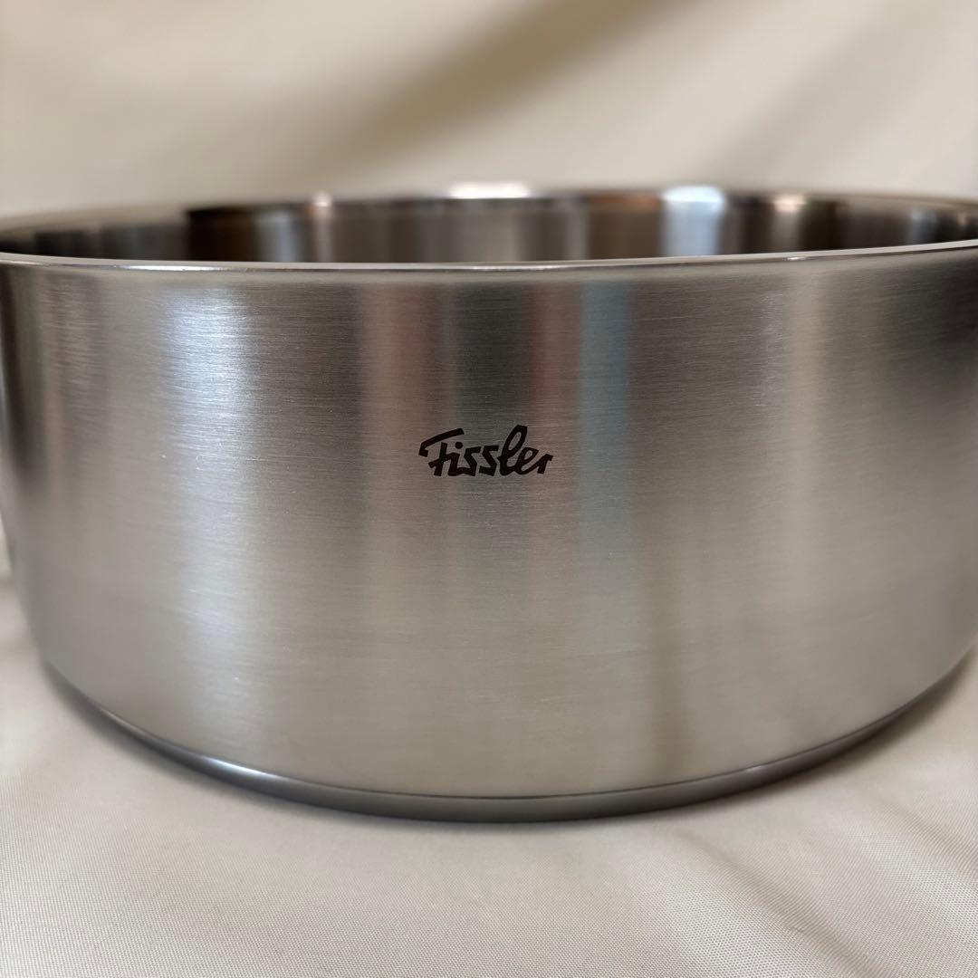 【未使用】 Fissler キャセロール鍋 24cm ステンレス IH ガス対応