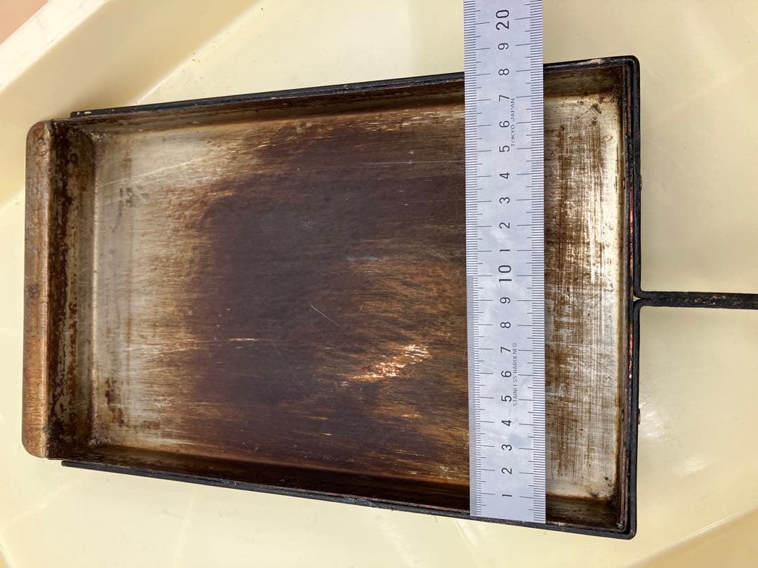 京都八木包丁店 銅製　卵焼き器　源金吉　 卵焼き器 大型　28X18cm