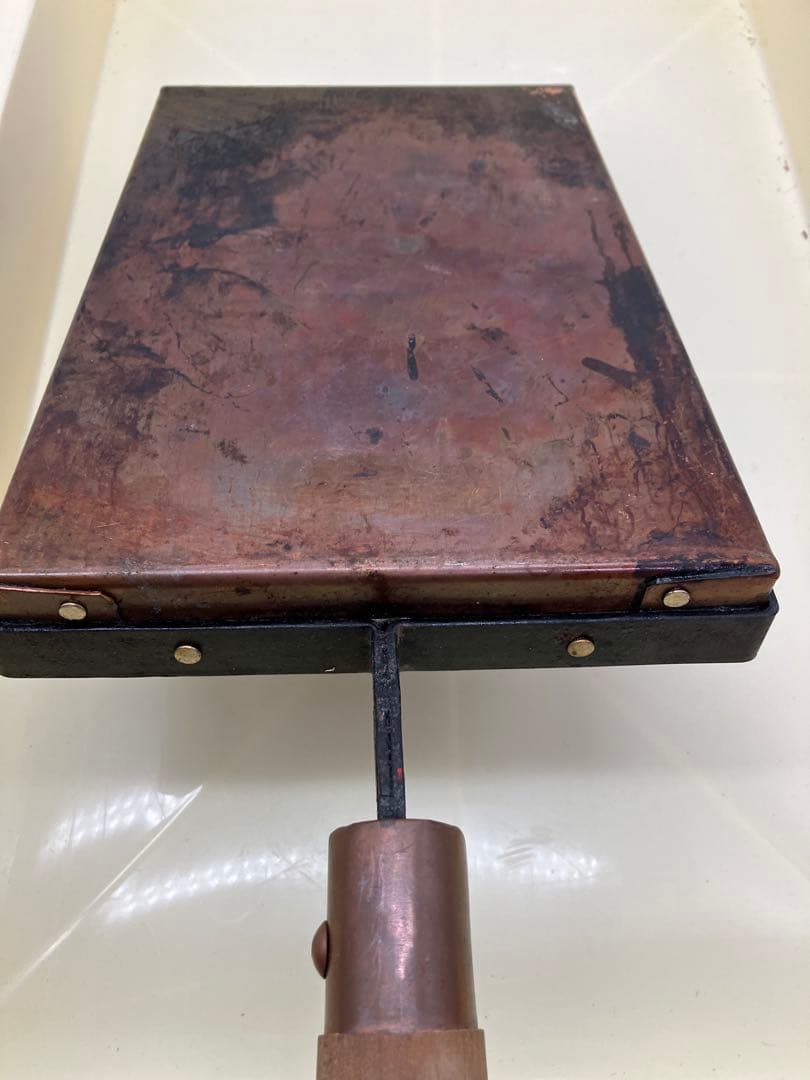京都八木包丁店 銅製　卵焼き器　源金吉　 卵焼き器 大型　28X18cm