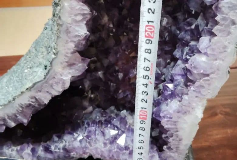 値下!!!アメジスト ドーム　■置物 　15.6kg　高さ約50cm弱