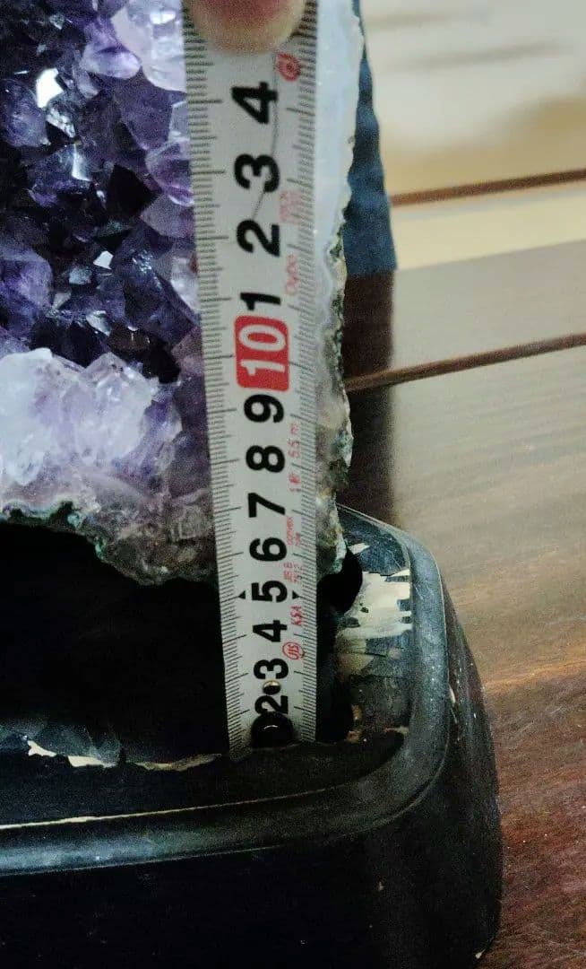 値下!!!アメジスト ドーム　■置物 　15.6kg　高さ約50cm弱