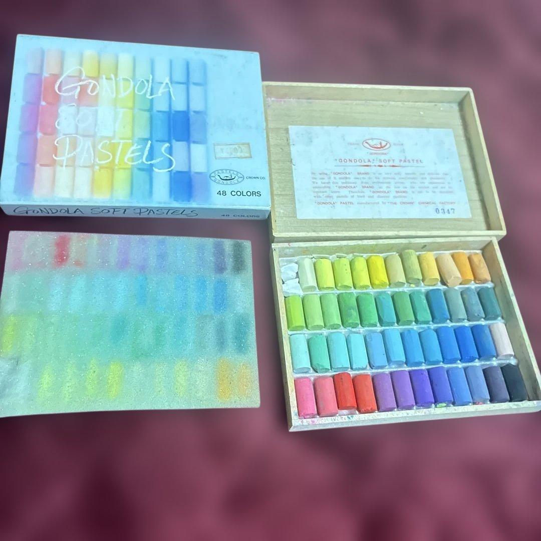 パステル画材のセット