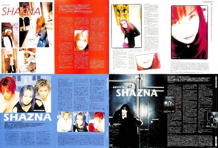SHAZNA シャズナ 切り抜き 350P ほぼ欠けなし貴重インディーズ～