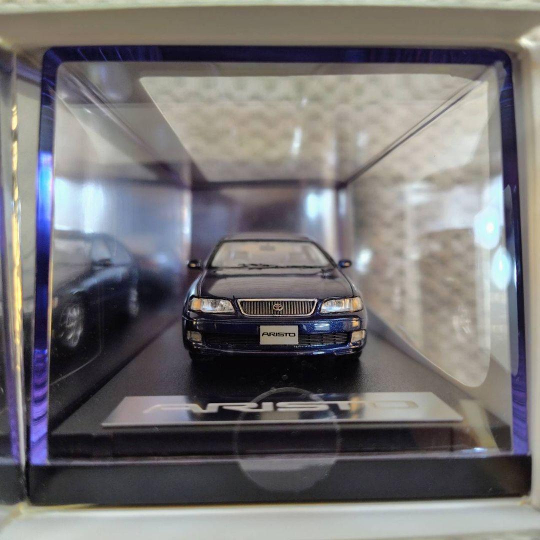 MARK43 1/43 トヨタ　アリスト　JZS147　ダークブルーマイカ