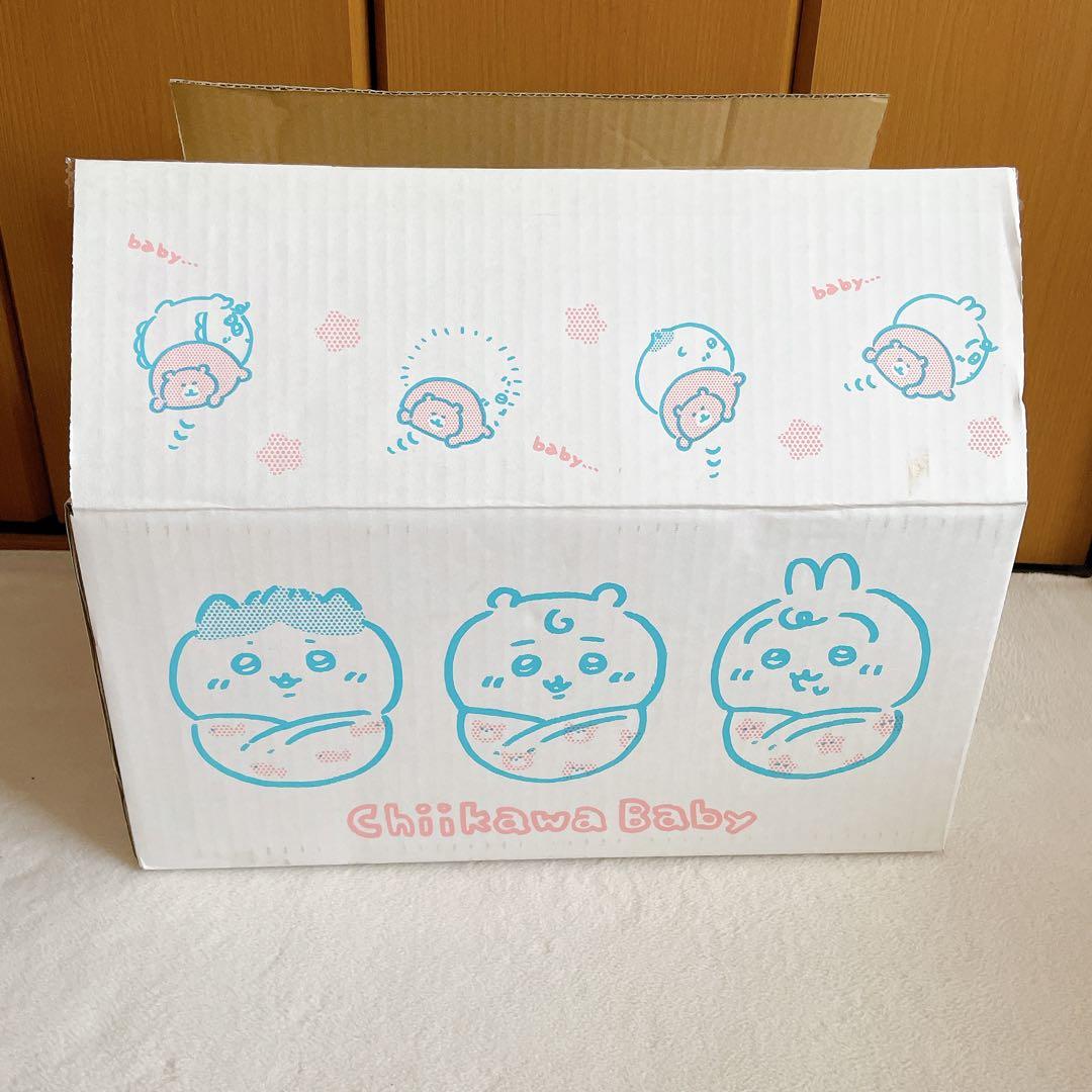 ちいかわ　ハチワレ　うさぎ　おくるみぬいぐるみ3体セット オリジナルボックス付き
