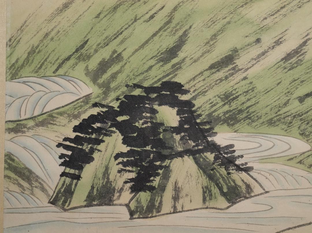 古美術　中国近代画家張大千作　激安骨董品　肉筆保証 AK2169A9-2
