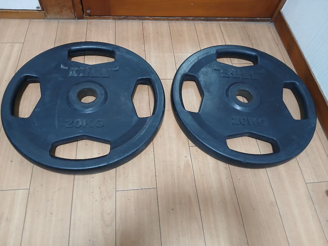 BULLブル　オリンピック　プレート 20kg x 1枚　径50mm ②