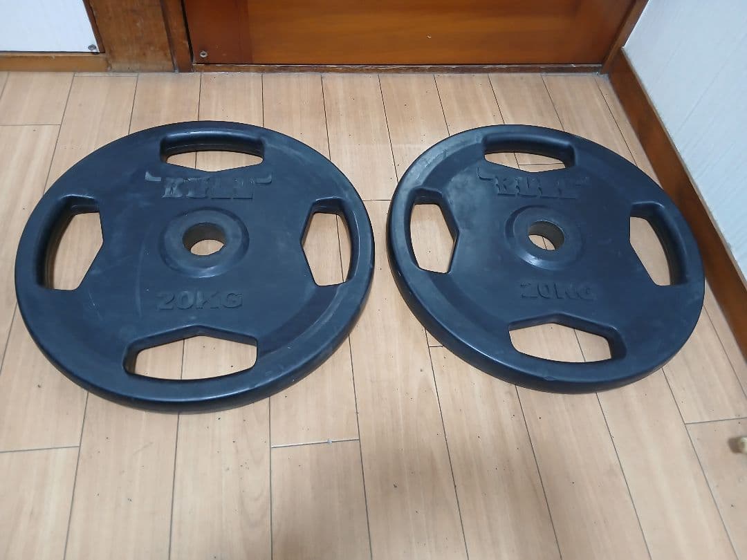 BULLブル　オリンピック　プレート 20kg x 1枚　径50mm ②