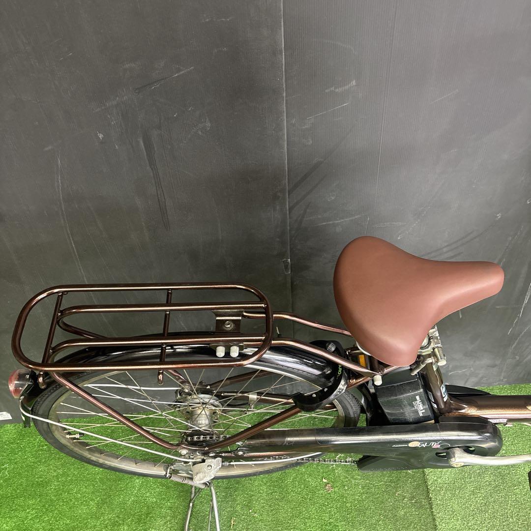 ハム様　電動自転車 BS BEAUTE ブラウン 3人乗り対応　63★